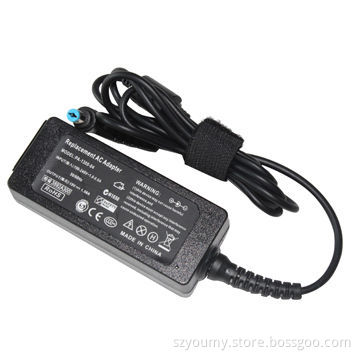 Factory supply laptop AC adapter for Dell, 19V, 1.58A, 5.5x1.7